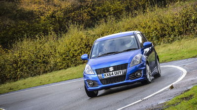 Before heading out in the track-prepped Swift, I tried the circuit out in our long-termer 