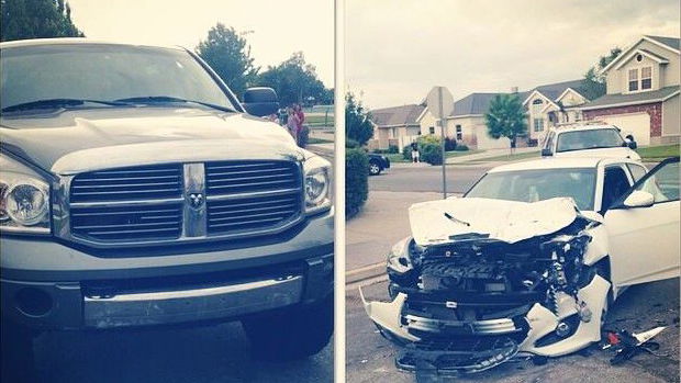The Heroic Dodge Ram Driver Who Stopped A Dangerous Police Chase Is Getting His Truck Repaired For Free
