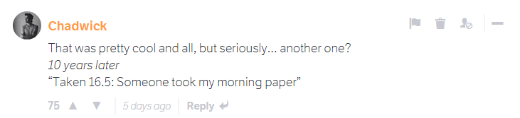 The 10 Best Comments On CT Last Week