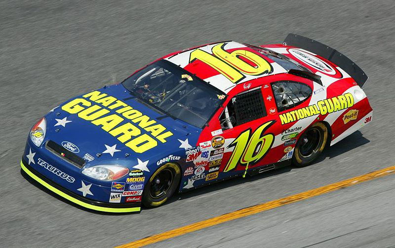 No. 16 Ford Taurus driven by Greg Biffle in the Nextel Cup
