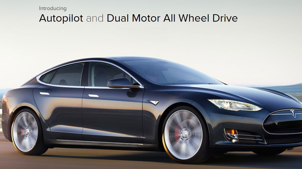The Tesla Model S P85D Is An All-Wheel Drive, 681bhp Electric Monster That Can Drive Itself 