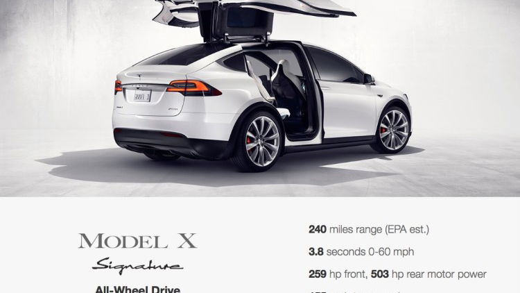 The Tesla Model X Is A 752bhp Supercar Shaming Crossover 