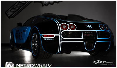 Flo Rida Has Given His Bugatti Veyron The Tron Treatment