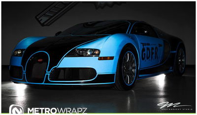 Flo Rida Has Given His Bugatti Veyron The Tron Treatment