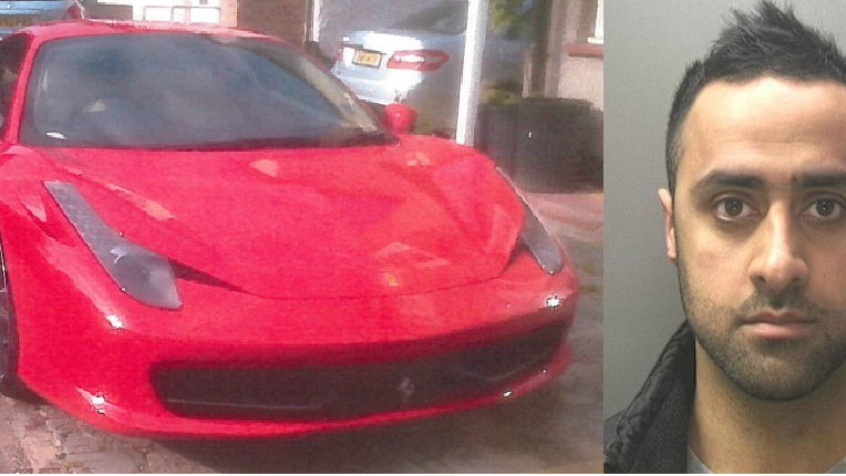 This Corrupt Cop Was Busted When He Turned Up To Work In A Ferrari