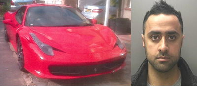 This Corrupt Cop Was Busted When He Turned Up To Work In A Ferrari