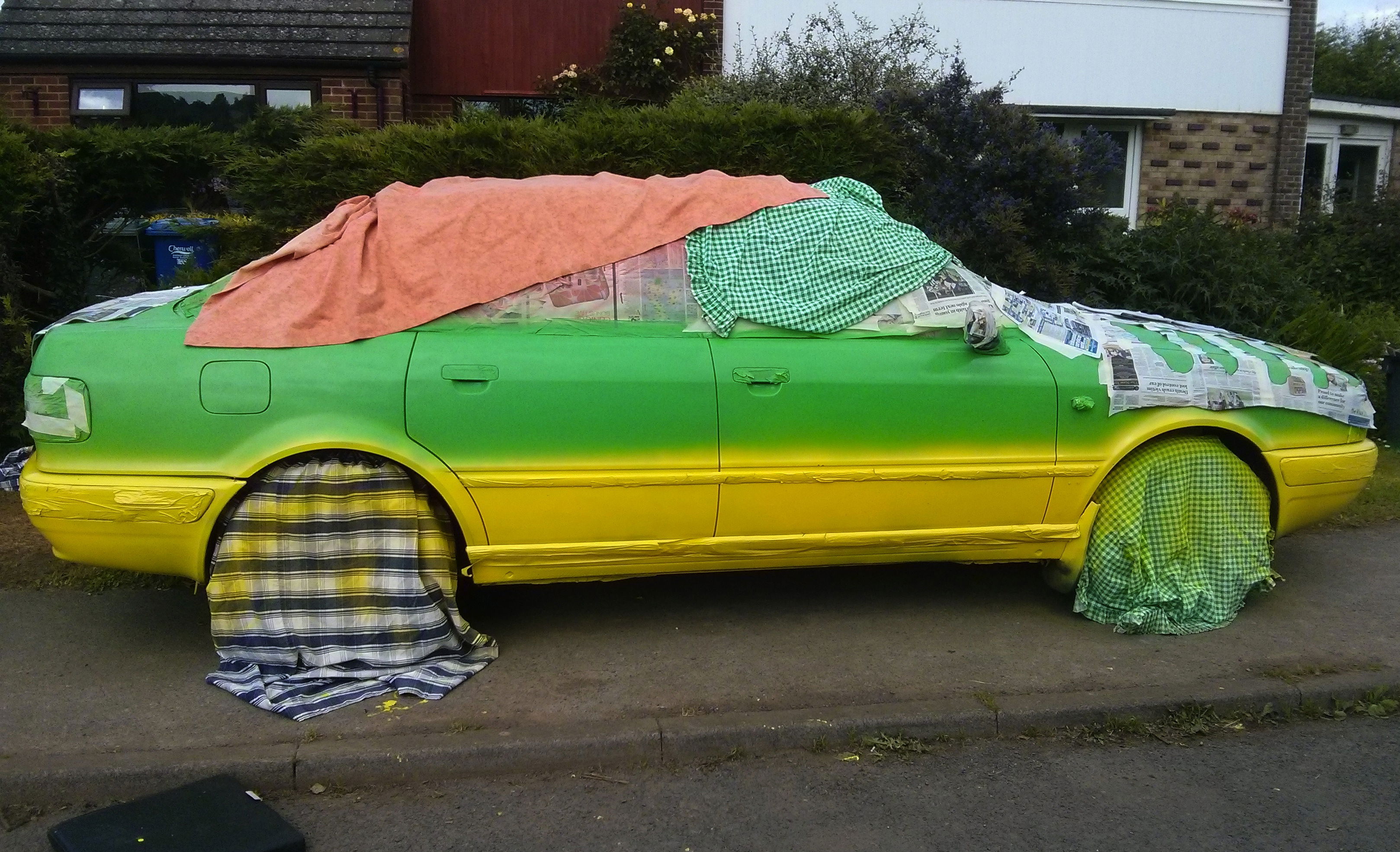 This Jurassic Park-Inspired Audi 80 Is An Awesome Home-Brewed Banger Rally Ride