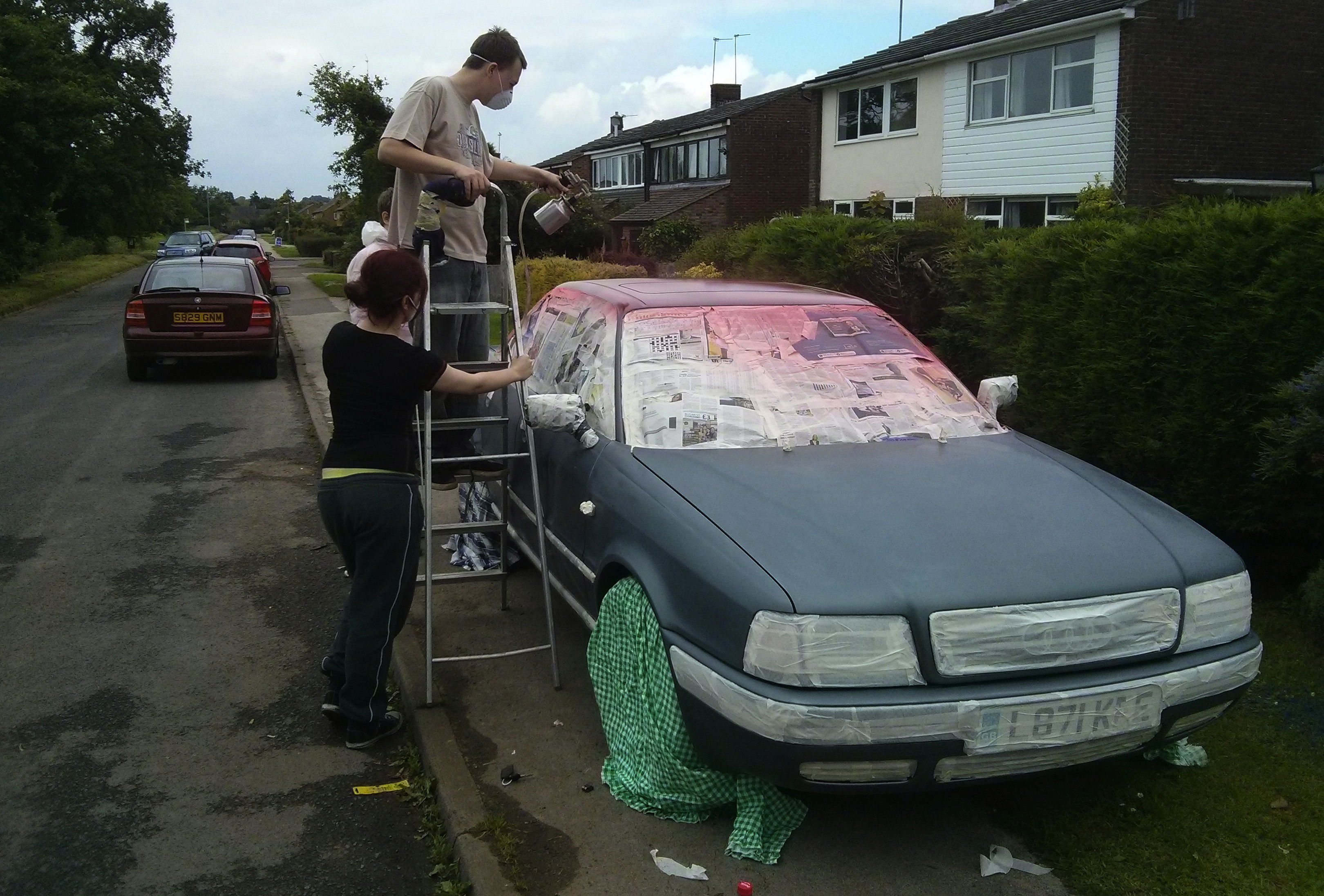 This Jurassic Park-Inspired Audi 80 Is An Awesome Home-Brewed Banger Rally Ride