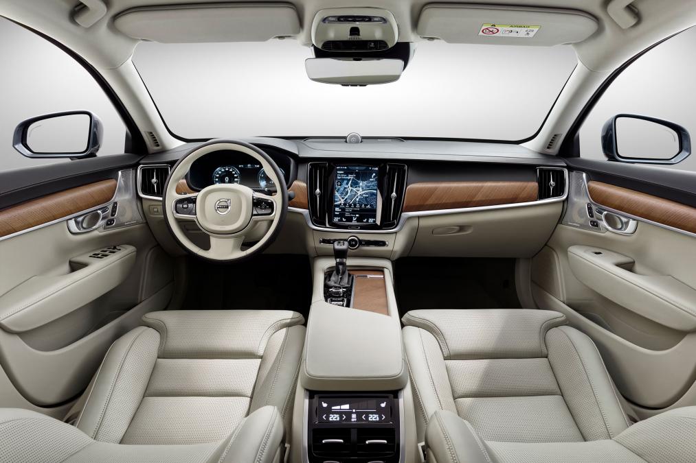 This Is The All-New Volvo S90 And It's Got Autopilot Mode 