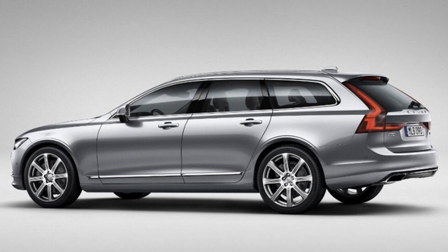 The Volvo V90 Is A Ridiculously Sexy Wagon That's Here Early Thanks To A Leak
