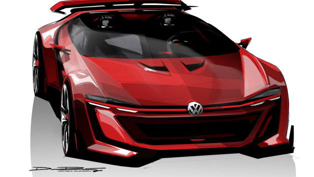 The VW GTI Roadster Vision Is Like The Lovechild Of A Golf And A Gumpert Apollo 
