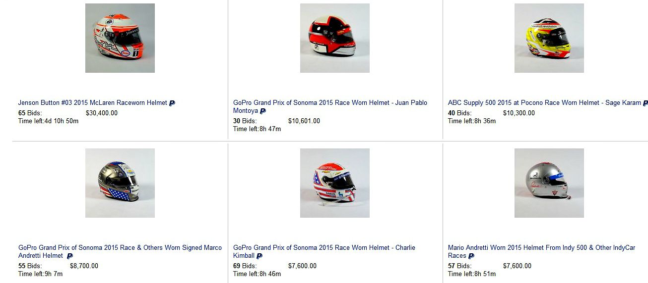 These Amazing Motorsport Items Are Up For Auction To Raise Money For Justin Wilson's Kids