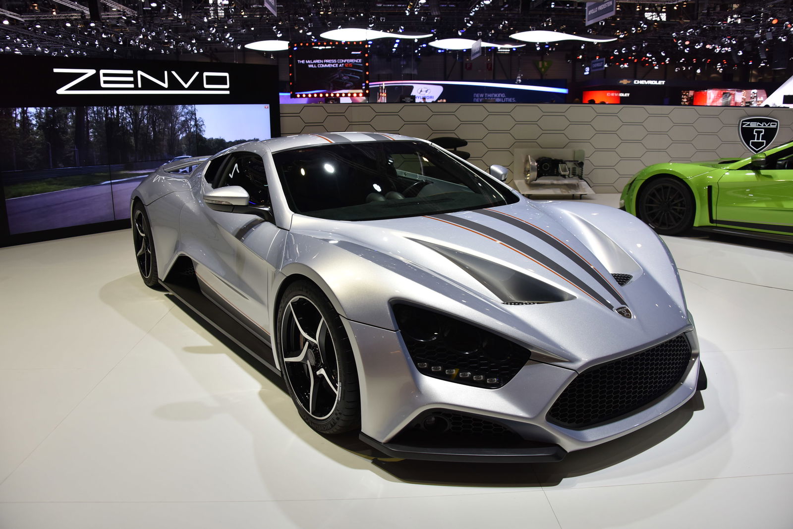 The ST1's 6.8-litre V8 is supercharged and turbocharged