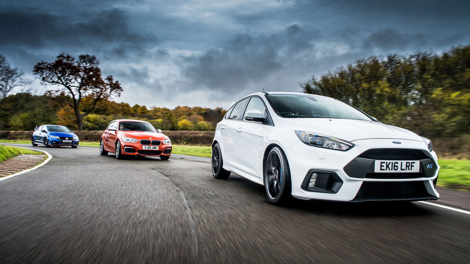 AWD Vs RWD Vs FWD: Focus RS, Civic Type R, M140i Track Battle