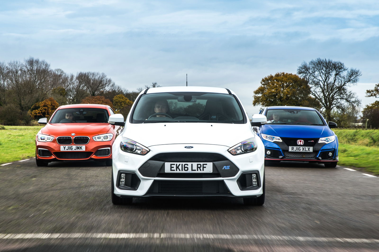 AWD Vs RWD Vs FWD: Focus RS, Civic Type R, M140i Track Battle