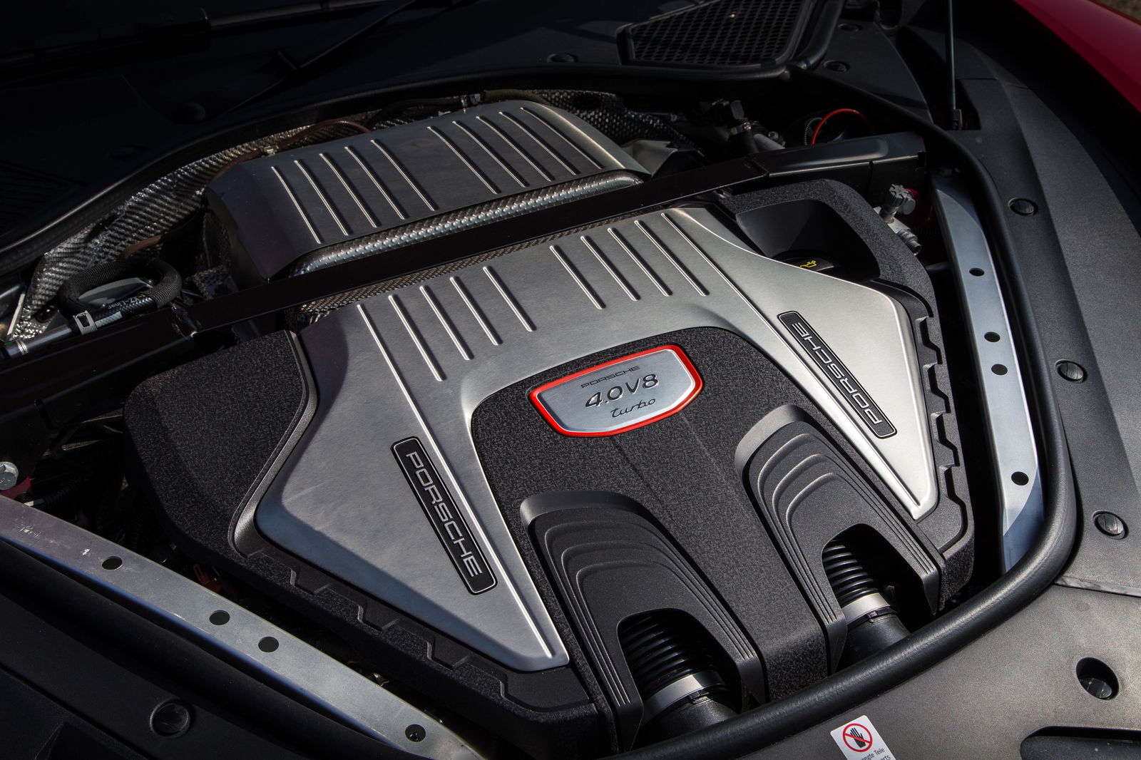 Porsche merely turned the boost pressure down on the Panamera Turbo's 4.0-litre V8 before installing the engine in the GTS