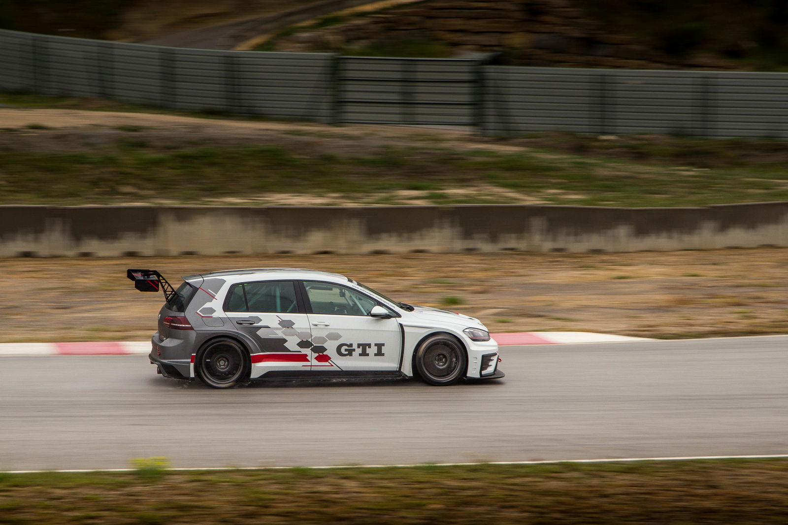 I Drove A VW Golf GTI Race Car On A Soaking Track And Didn’t Die