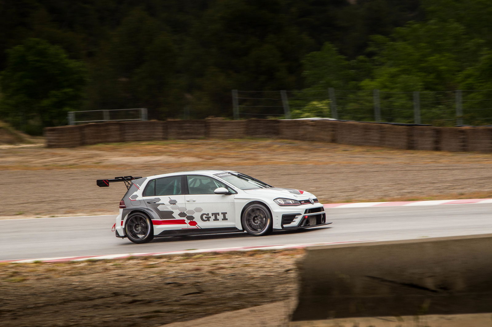 I Drove A VW Golf GTI Race Car On A Soaking Track And Didn’t Die
