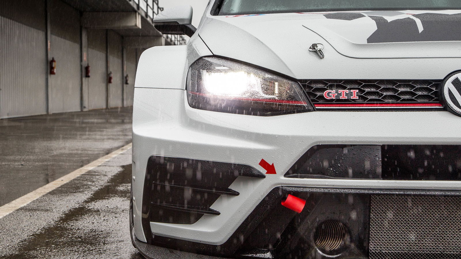 I Drove A VW Golf GTI Race Car On A Soaking Track And Didn’t Die