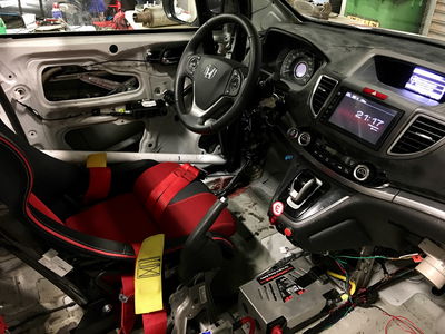 A Diesel Honda CR-V Race Car Has Been Created, And It's For A Great Cause