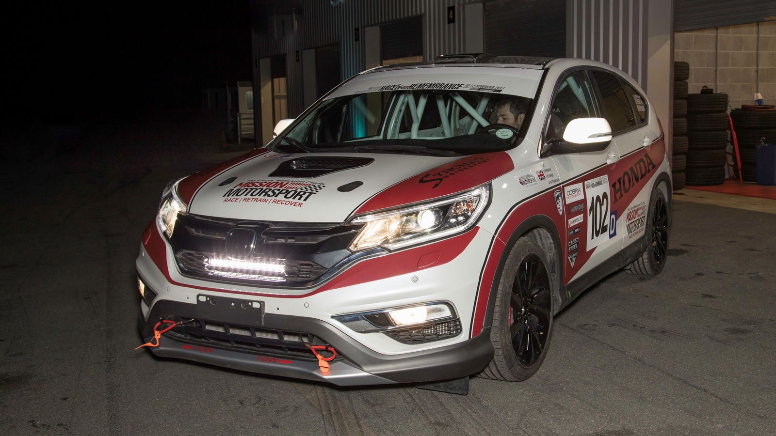 A Diesel Honda CR-V Race Car Has Been Created, And It's For A Great Cause