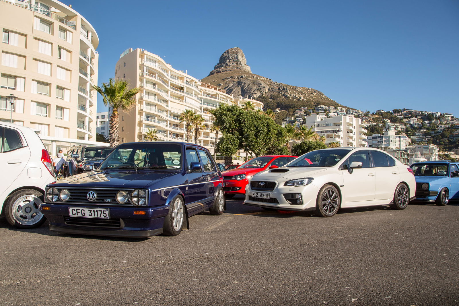 As far as car meet backdrops go, Cape Town's mountainous surroundings take some beating
