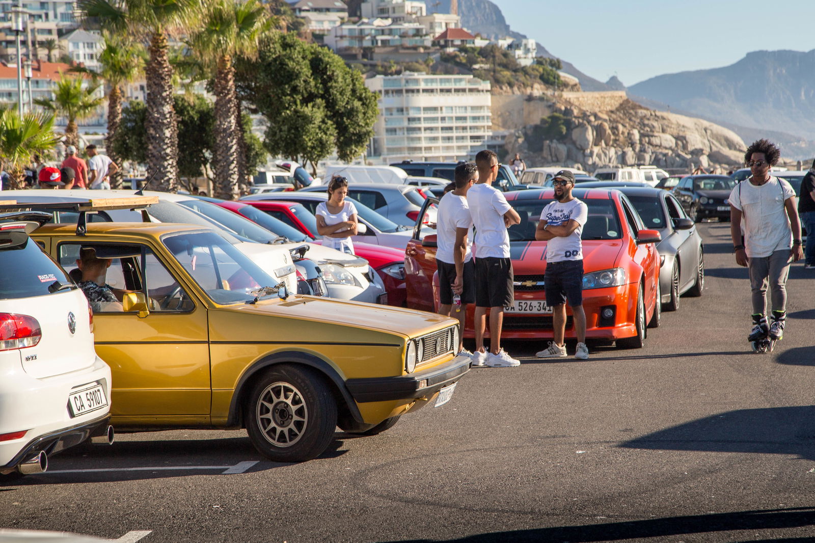 From VWs to BMWs and even a Holden, the Sea Point Park Off had something for everyone