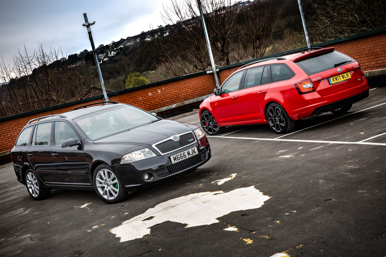 Skoda Octavia vRS Estate Showdown: The MkIII Meets Its Father