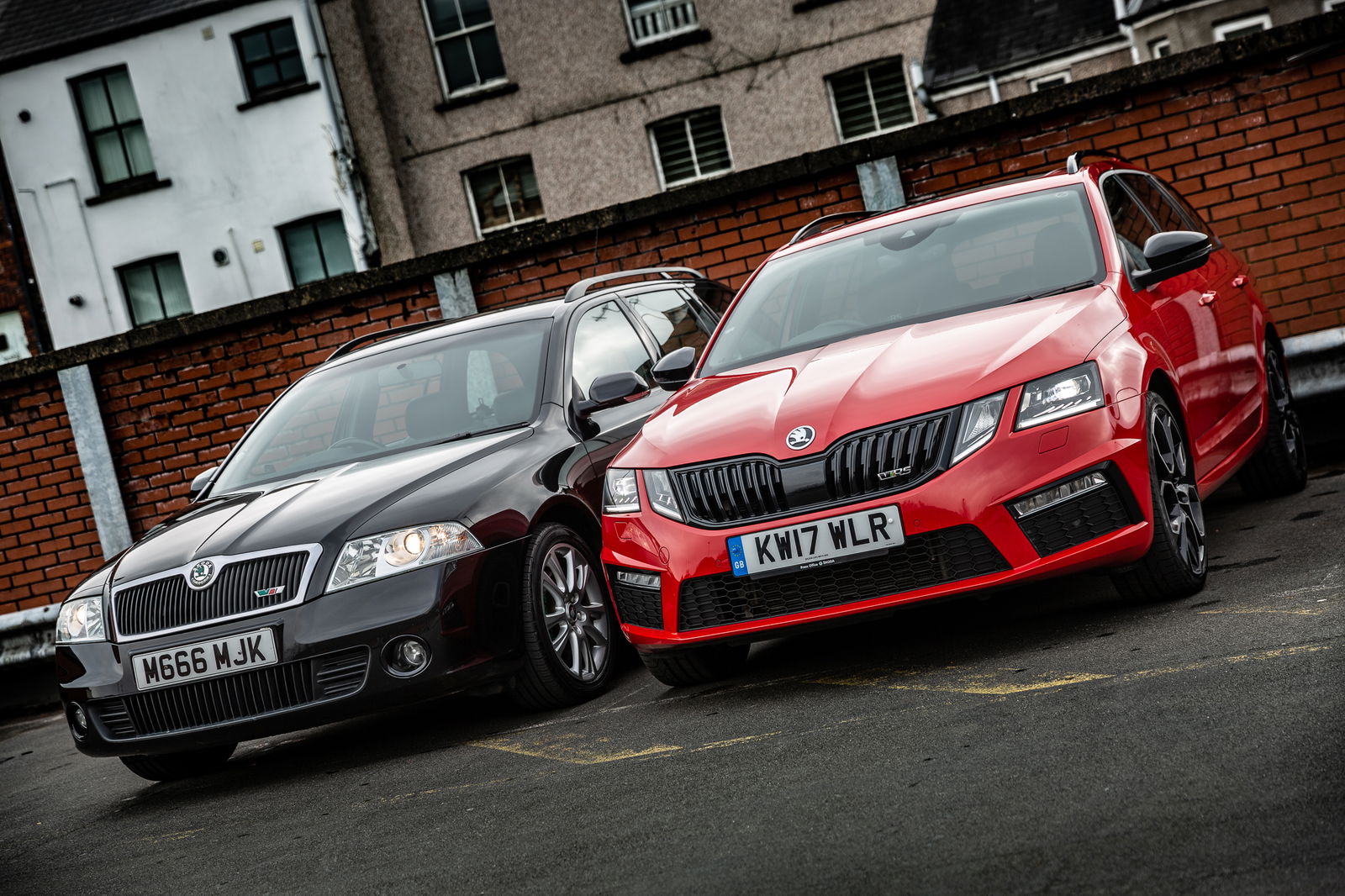 Skoda Octavia vRS Estate Showdown: The MkIII Meets Its Father