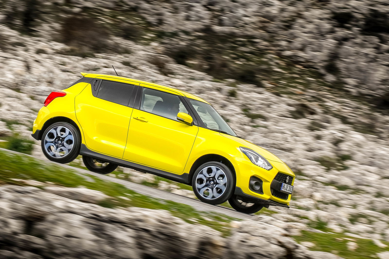 The new Swift Sport will do 0-62mph in 8.1 seconds, on to a top speed of 130mph