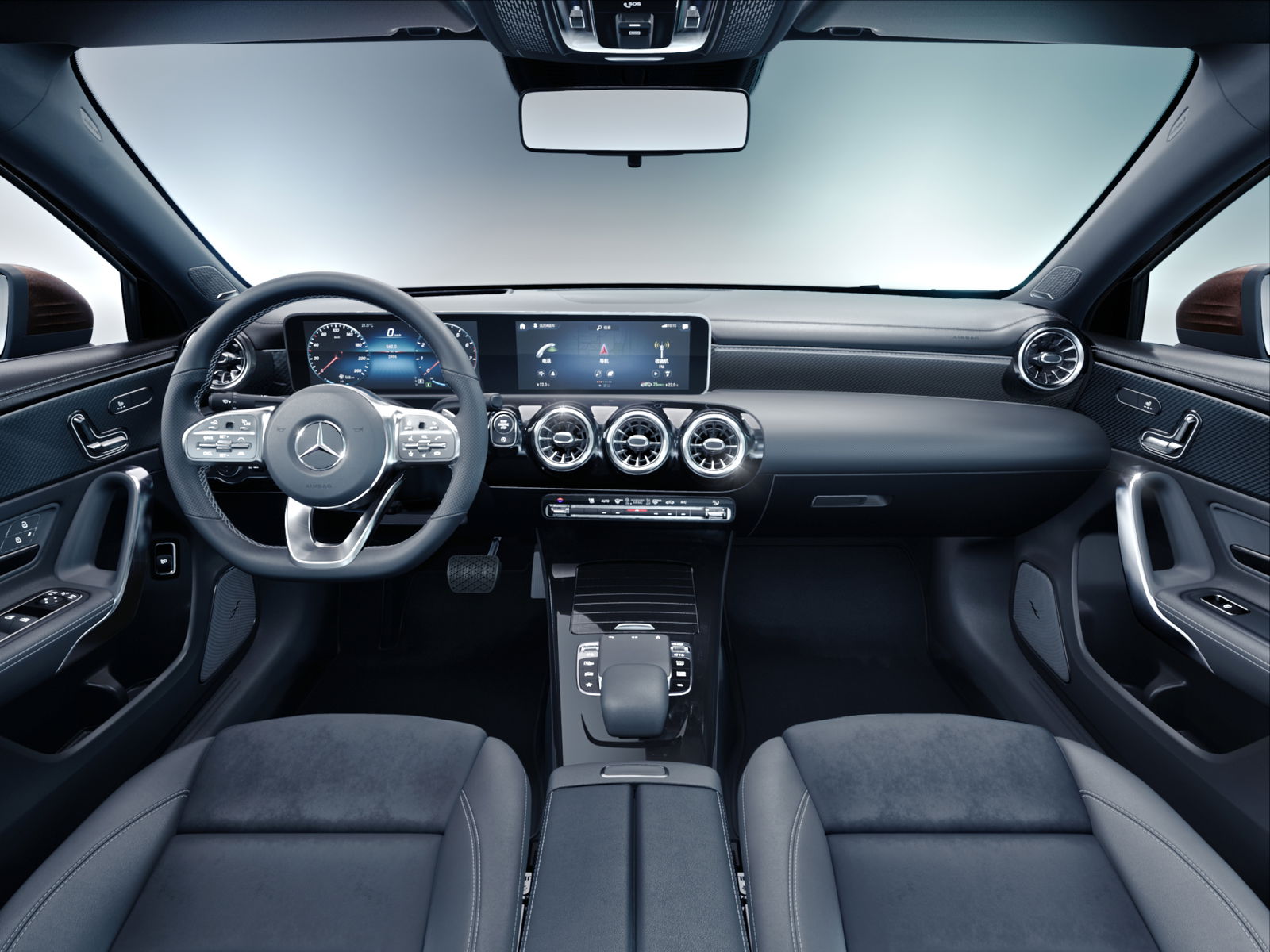 The Mercedes A-Class Saloon Is A Tech-Laden Mini E-Class