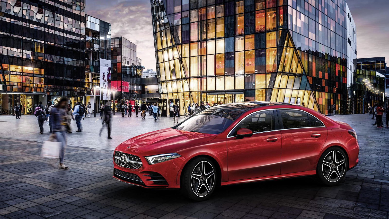 The Mercedes A-Class Saloon Is A Tech-Laden Mini E-Class