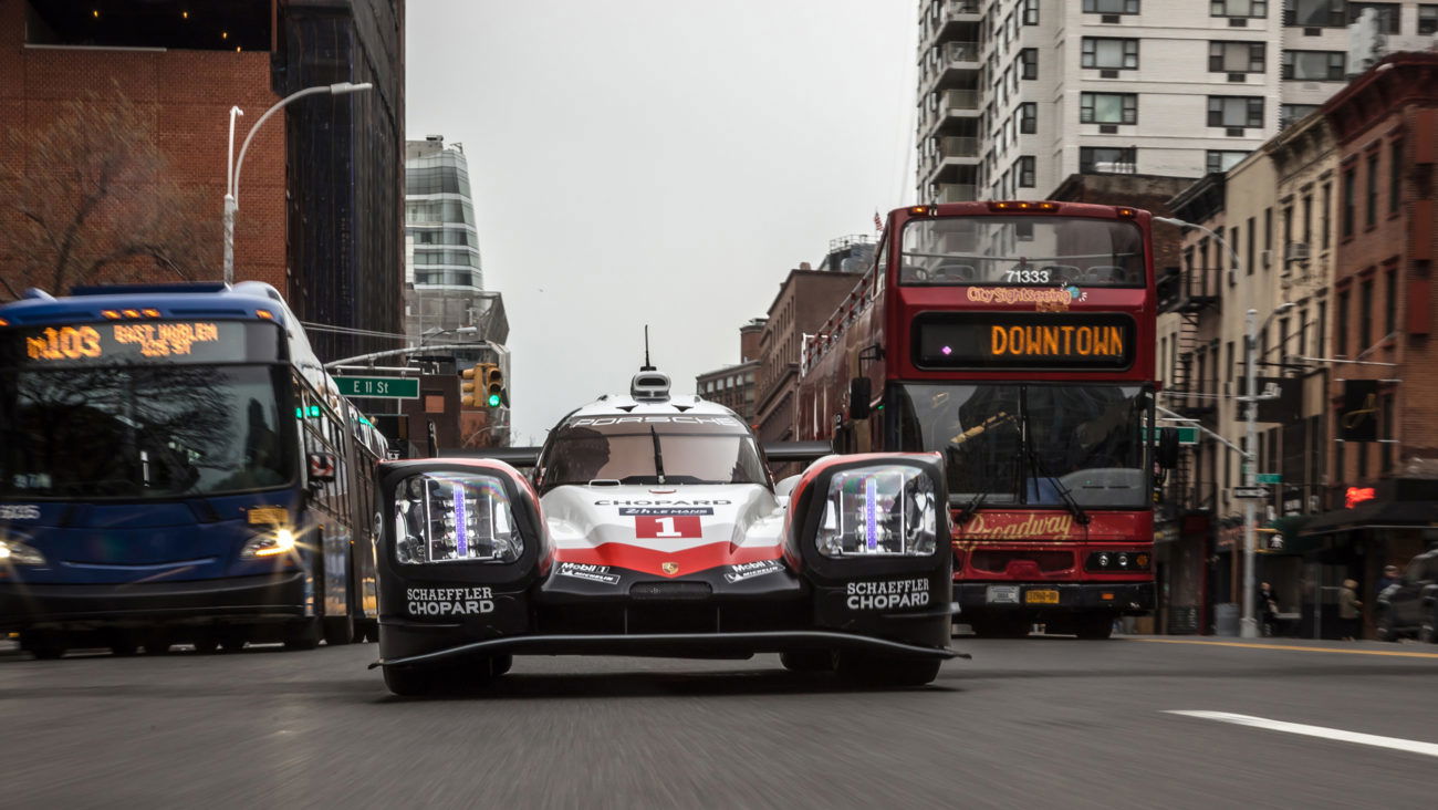 Here's The Porsche 919 Tribute Casually Cruising The Streets Of New York