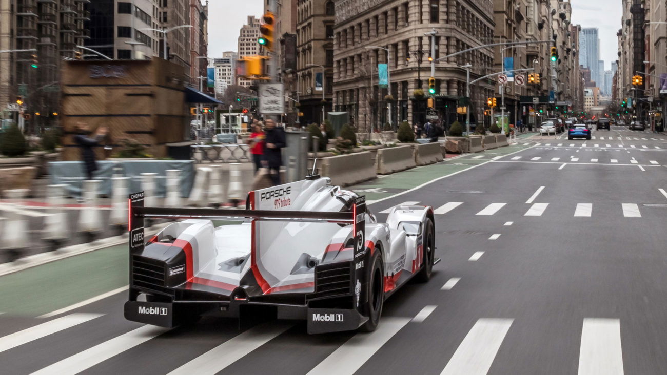 Here's The Porsche 919 Tribute Casually Cruising The Streets Of New York
