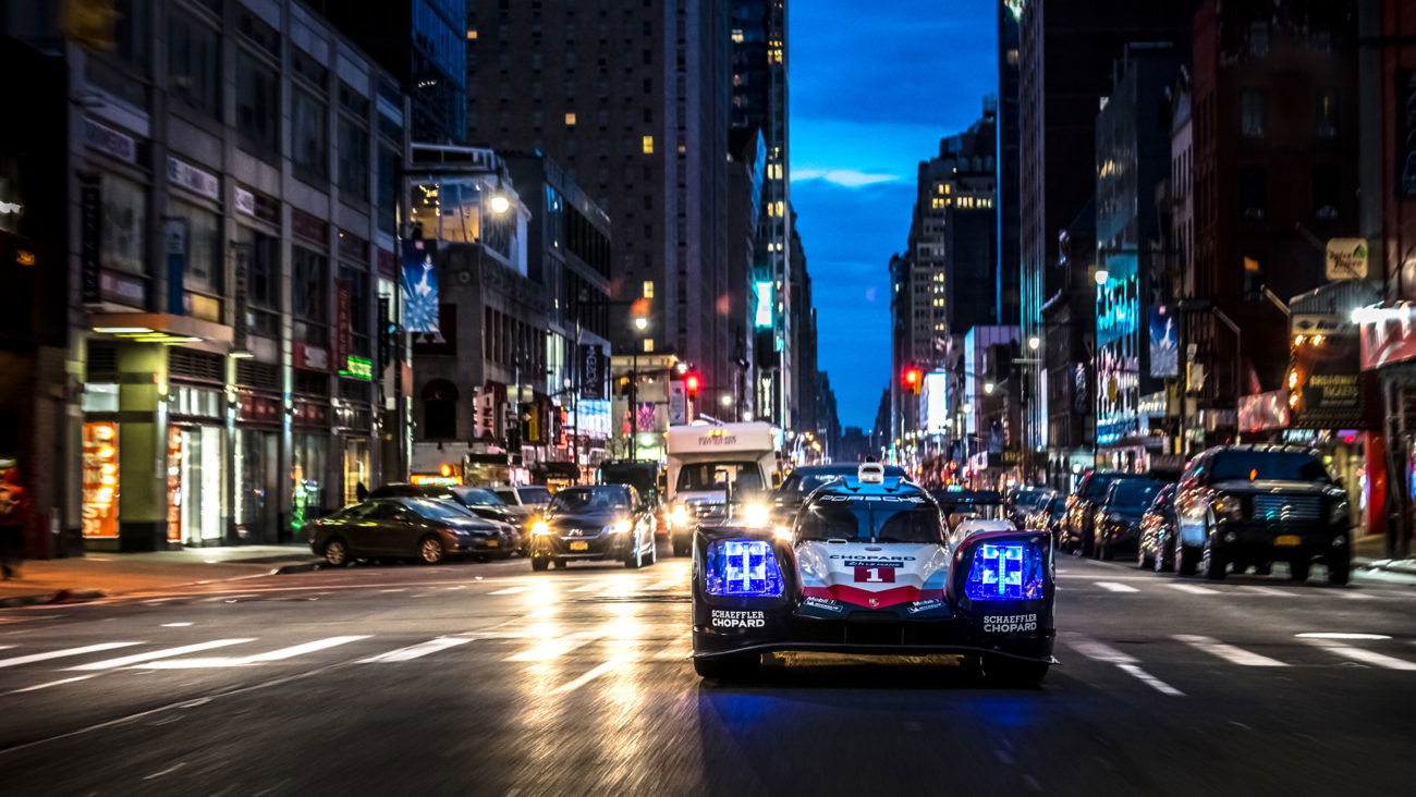 Here's The Porsche 919 Tribute Casually Cruising The Streets Of New York