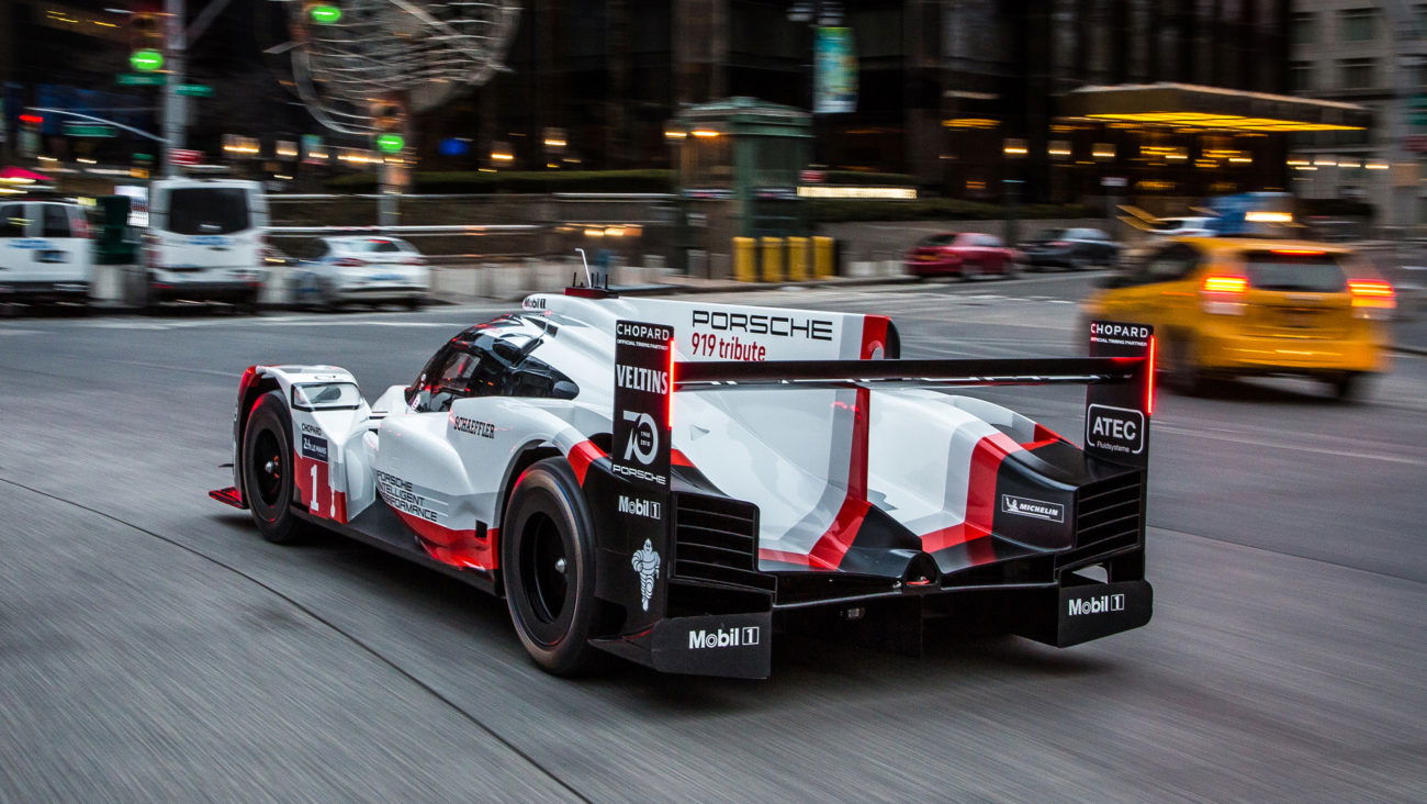 Here's The Porsche 919 Tribute Casually Cruising The Streets Of New York