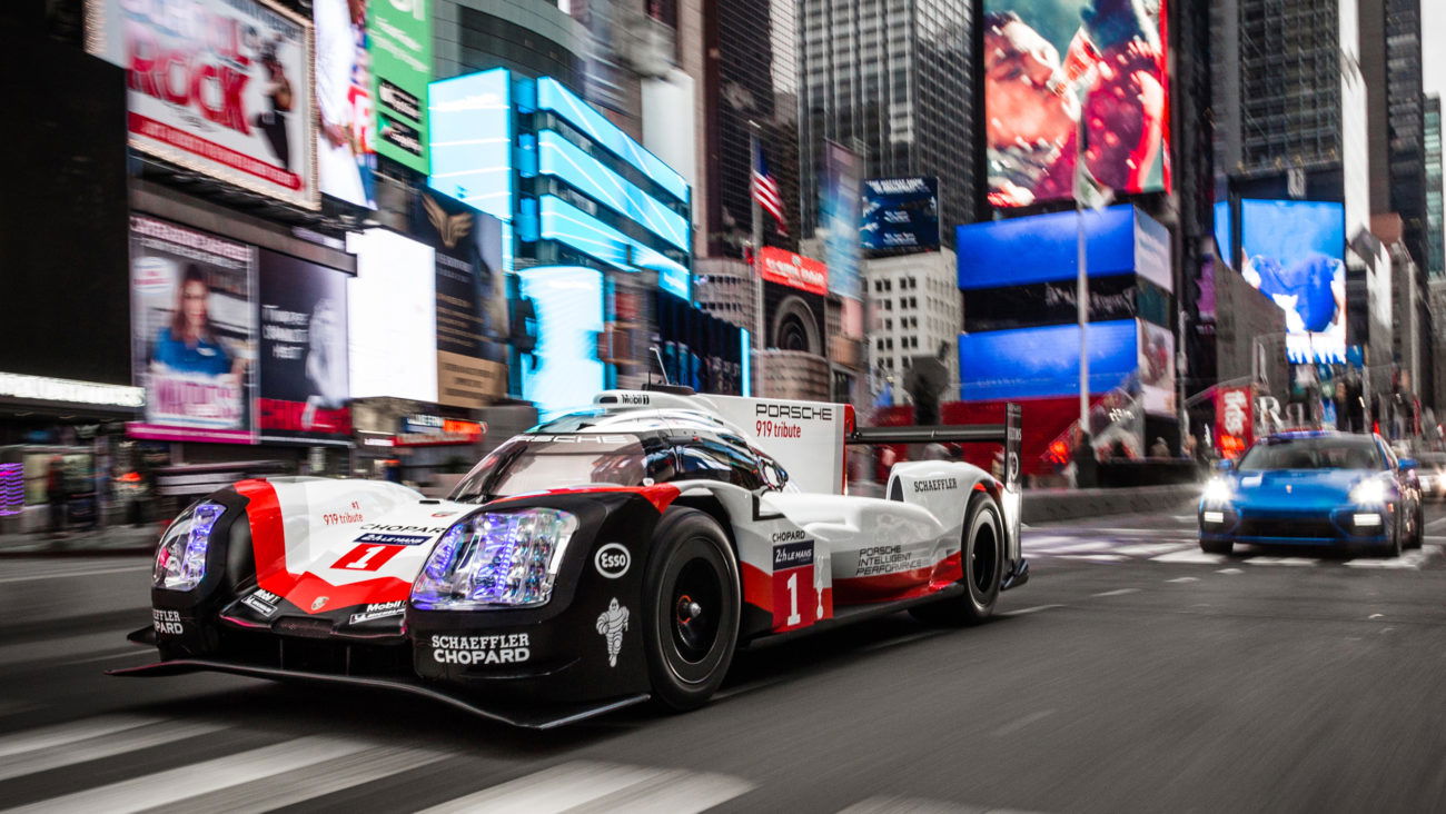Here's The Porsche 919 Tribute Casually Cruising The Streets Of New York