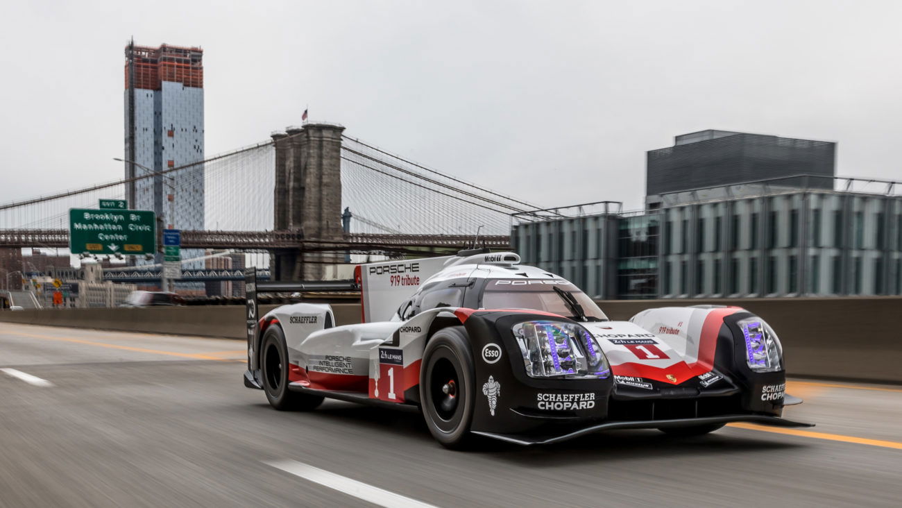 Here's The Porsche 919 Tribute Casually Cruising The Streets Of New York