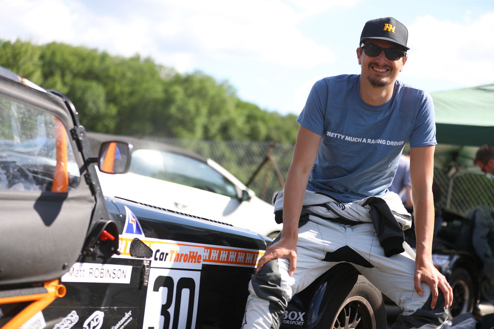 Who's 'pretty much a racing driver' now, Alex?? (Image via Snappyracers.com)
