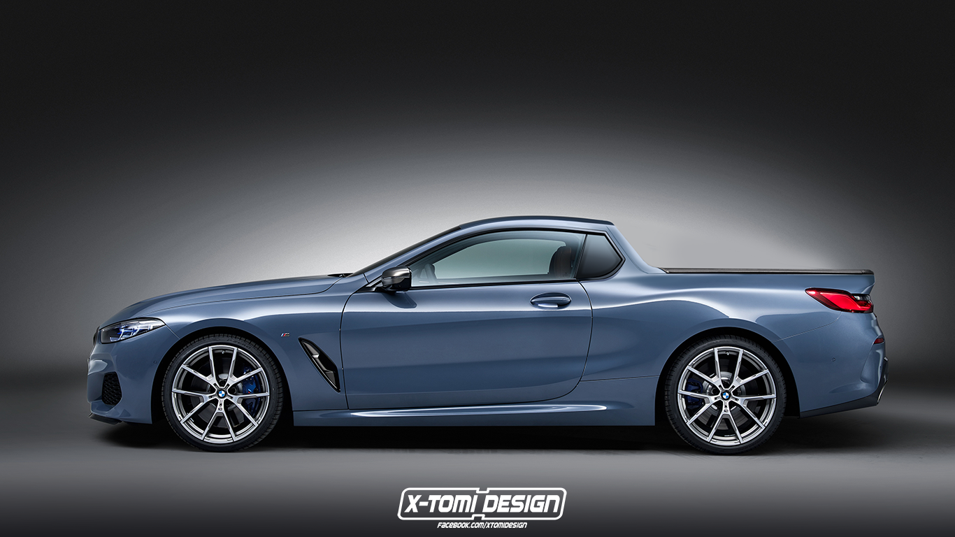 Here's How The BMW 8-Series Looks As A Shooting Brake, Pick-Up And More