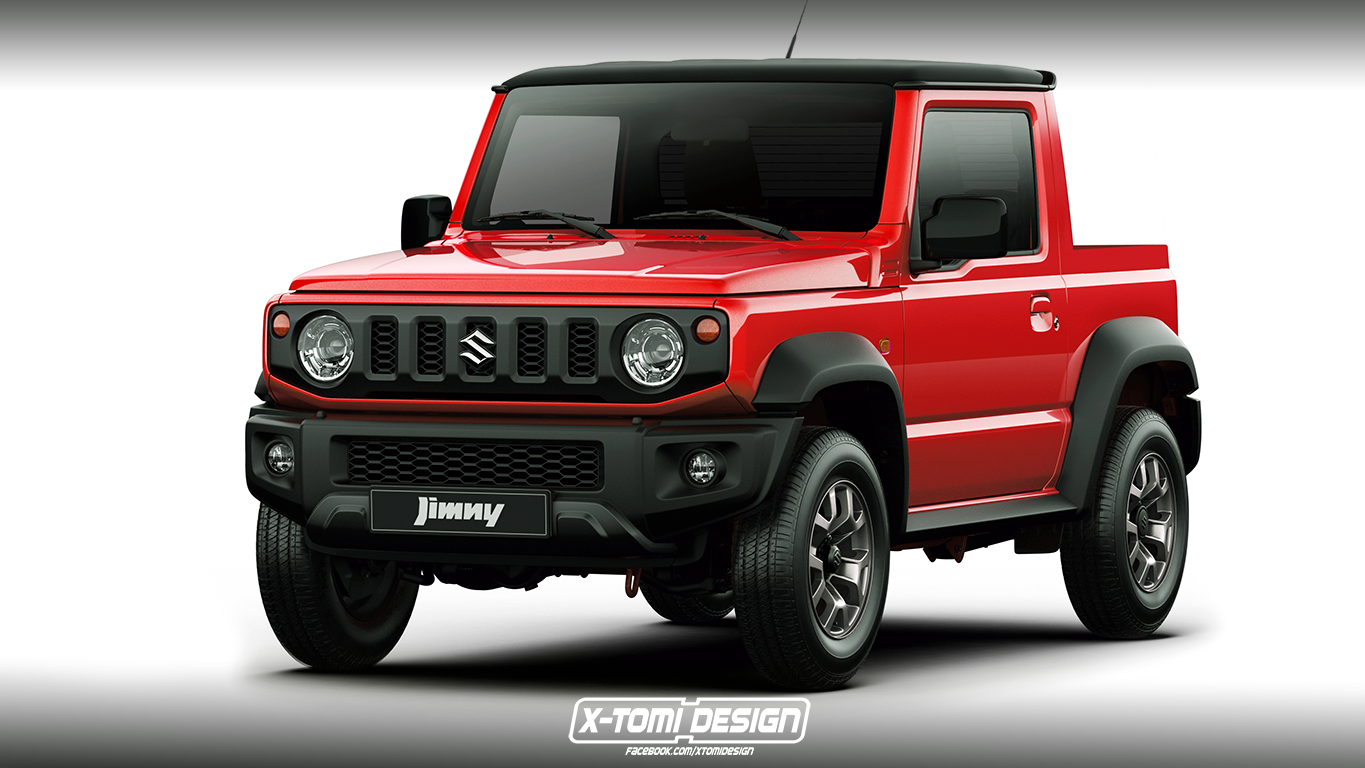 Here's The New Suzuki Jimny Rendered Three Ways