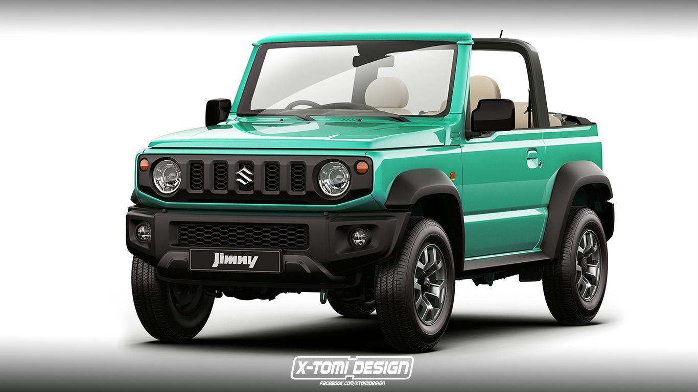 Here's The New Suzuki Jimny Rendered Three Ways