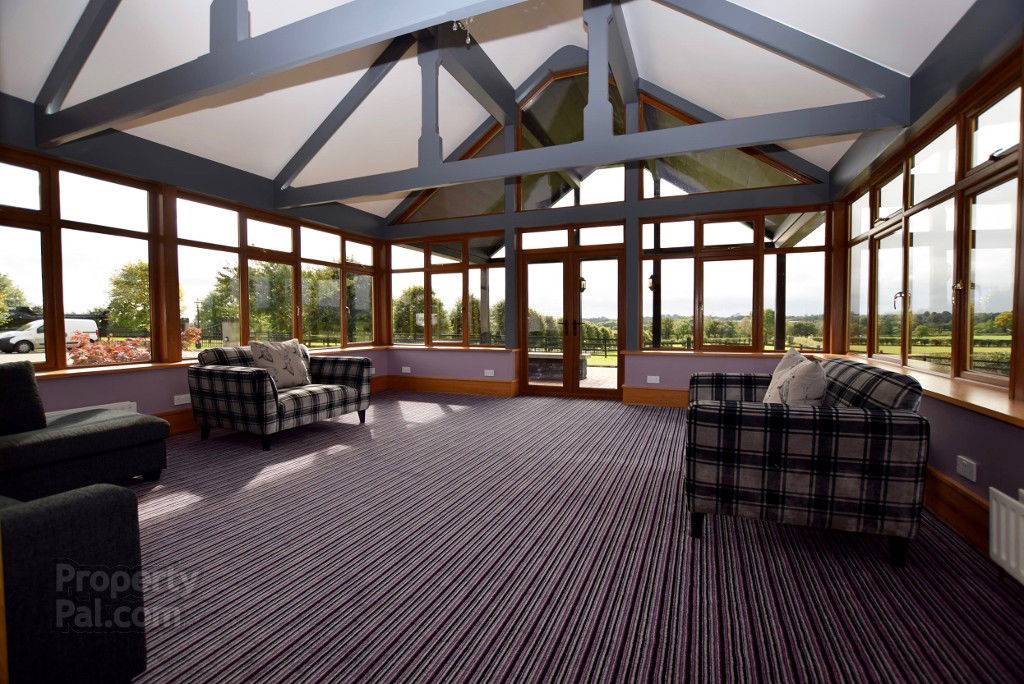 After a tiring day of racing, you can kick back and relax and enjoy lovely views of the surrounding country