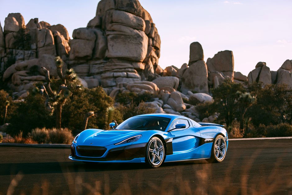 The One-off California Edition Rimac C_Two Includes A Champagne Holder