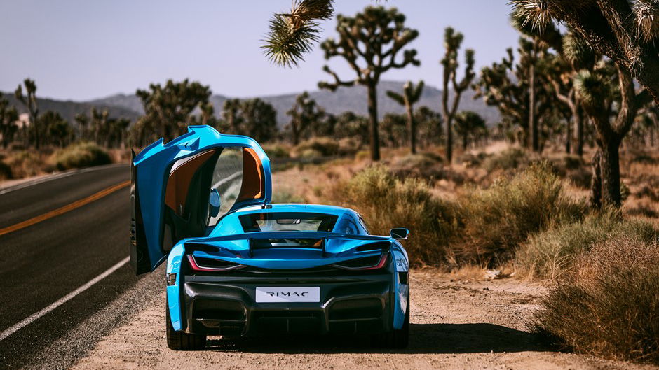 The One-off California Edition Rimac C_Two Includes A Champagne Holder