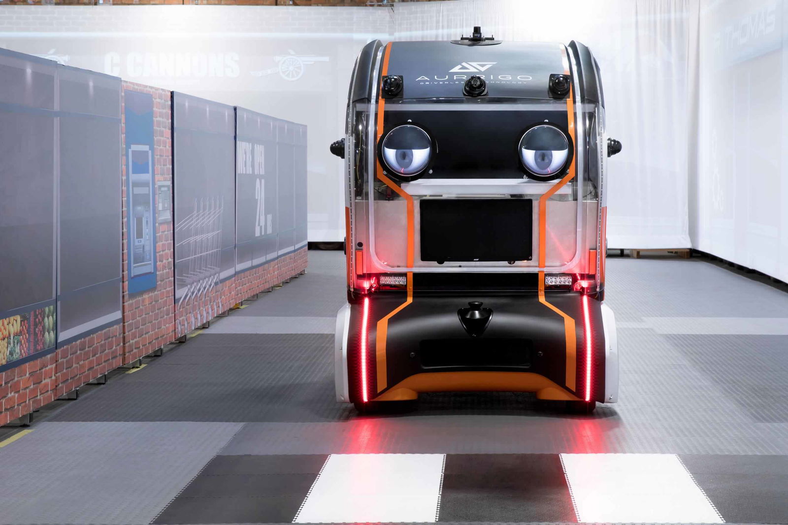 JLR Developed 'Eyes' For An Autonomous Pod And The Results Are Haunting
