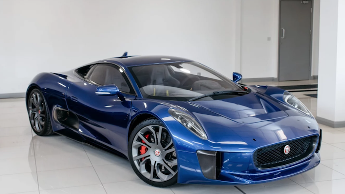 You Can Now Buy A Jaguar C-X75 Stunt Car Used By A Bond Villain