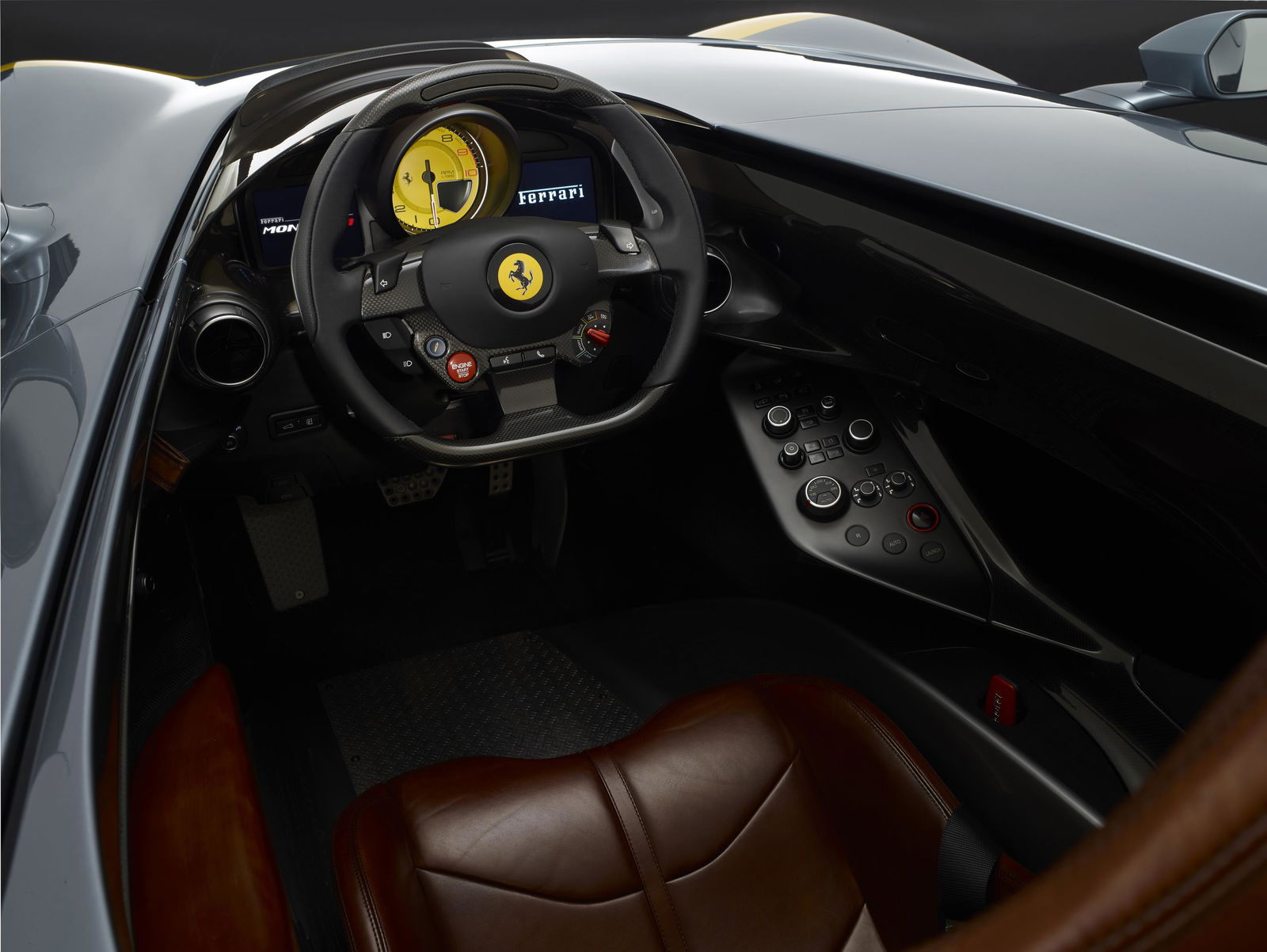 The Ferrari SP1 Is A Single-Seater Speedster Beauty With 812 Guts
