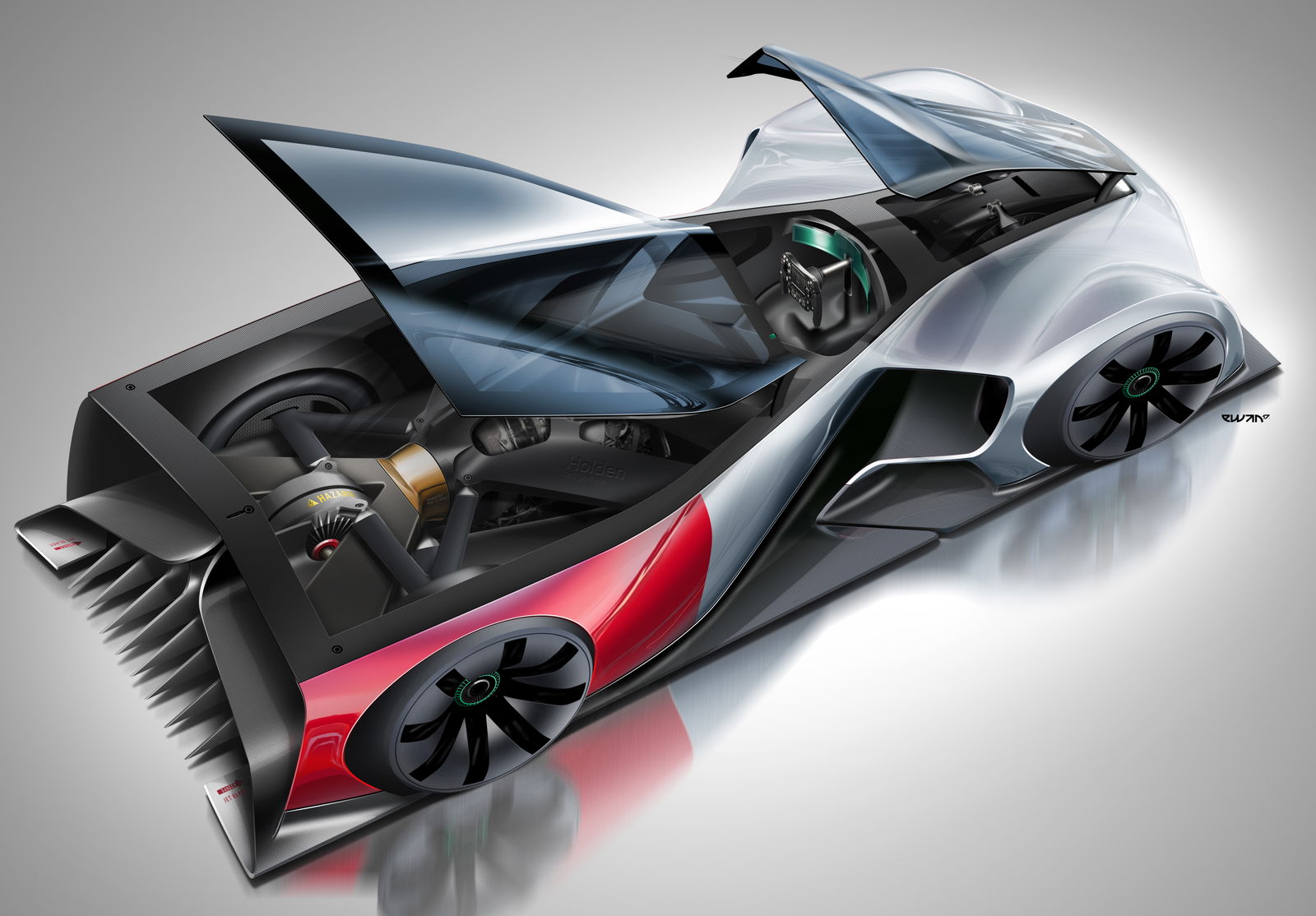 Holden's 1340bhp EV Concept Will Do 0-62 In 1.25sec (Theoretically)