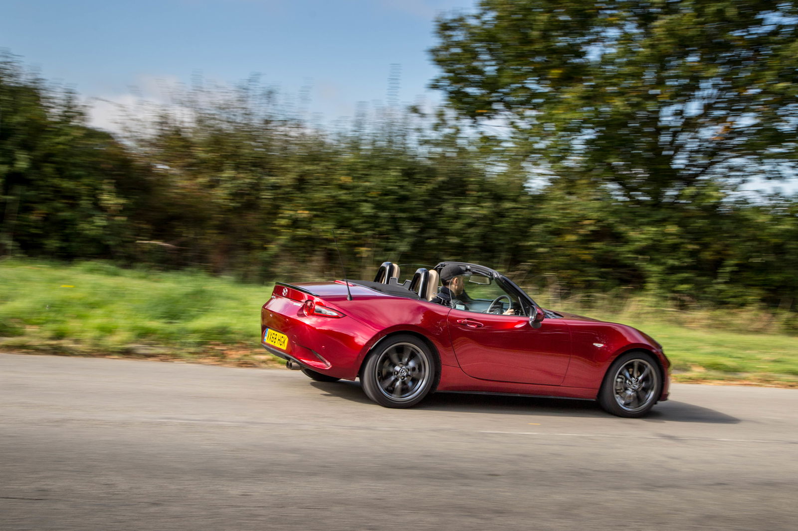 The cheapest 2.0-litre MX-5 is £22,295, while this range-topping GT Sport Nav+ version is £25,795